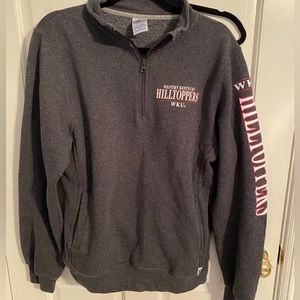 Western Kentucky University quarter zip sweatshirt